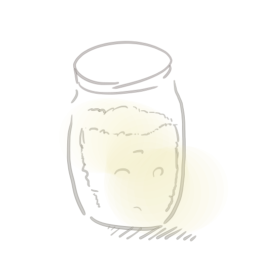 天然酵母のイラスト