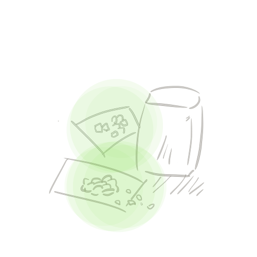 生地以外の食材のイラスト