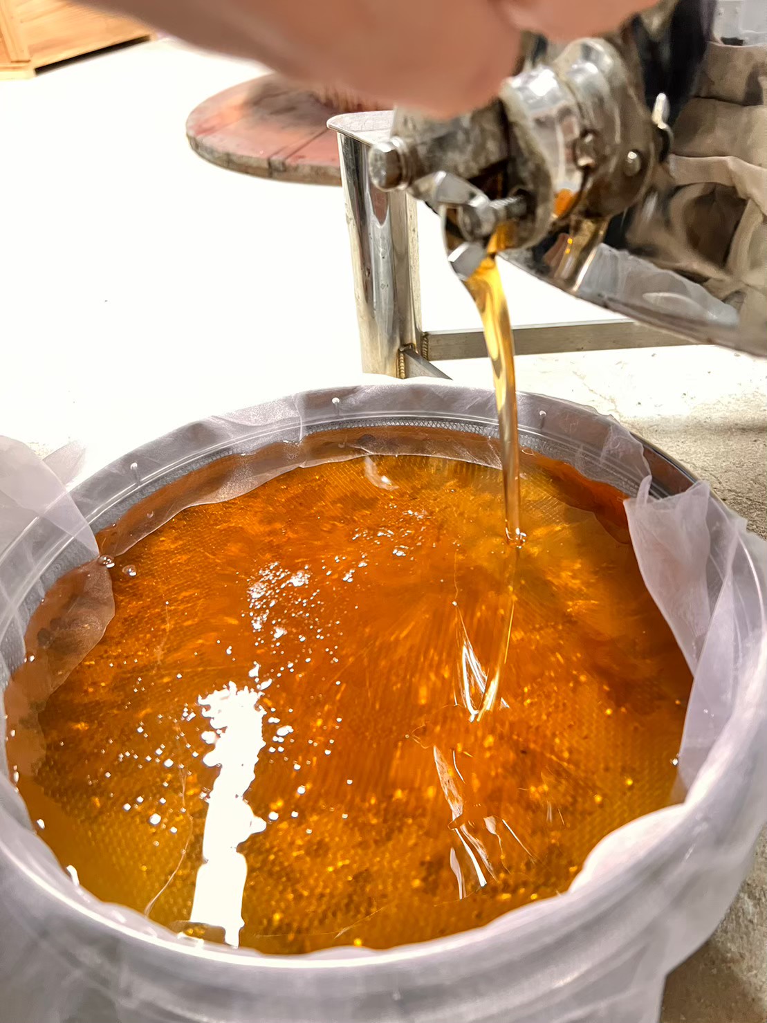 非加熱天然はちみつの画像